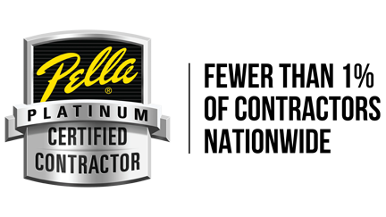 We Are Pella Platinum Certified Contractors for your Custom Doors & Windows.